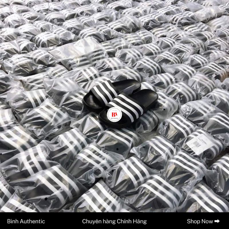 Chính Hãng Dép đúc quai ngang Adidas Aqua