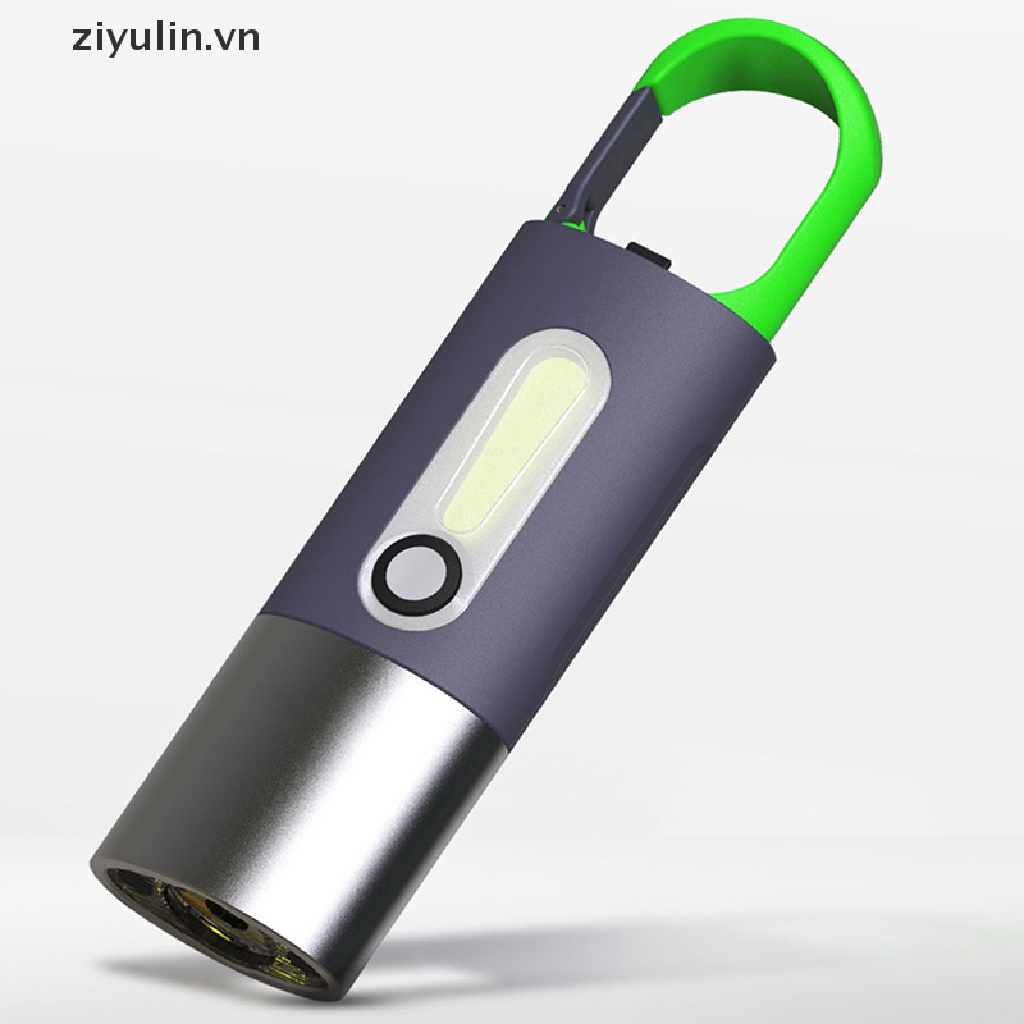 Đèn Pin Mini Siêu Sáng Có Thể Sạc Lại Bằng Cổng USB ziyulin