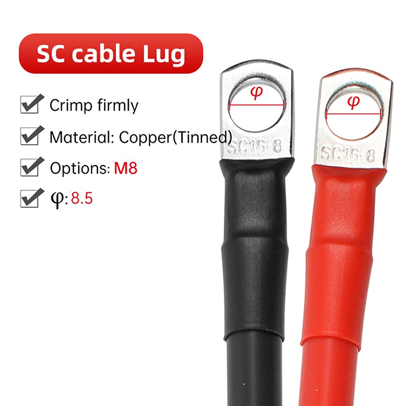 Dây Cáp Nối Pin 6 / 4 awg 16 / 25mm2 Bằng Đồng Chuyên Dụng