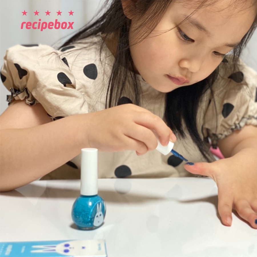 Sơn móng tay gốc nước cho trẻ em RECIPEBOX Kids Water Base Nail Polish 10ml