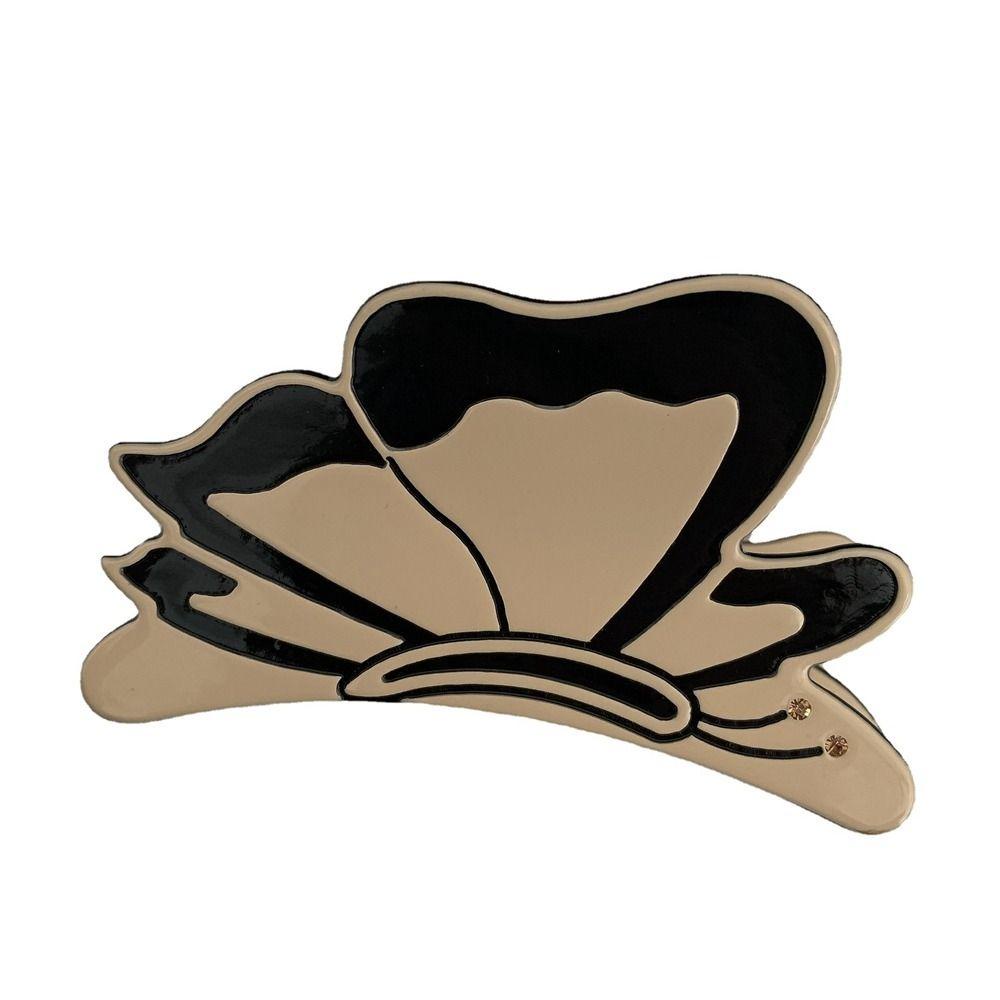 Kẹp Tóc Cá Mập / Hình Học Cỡ Lớn Dễ Thương Cho Nữ