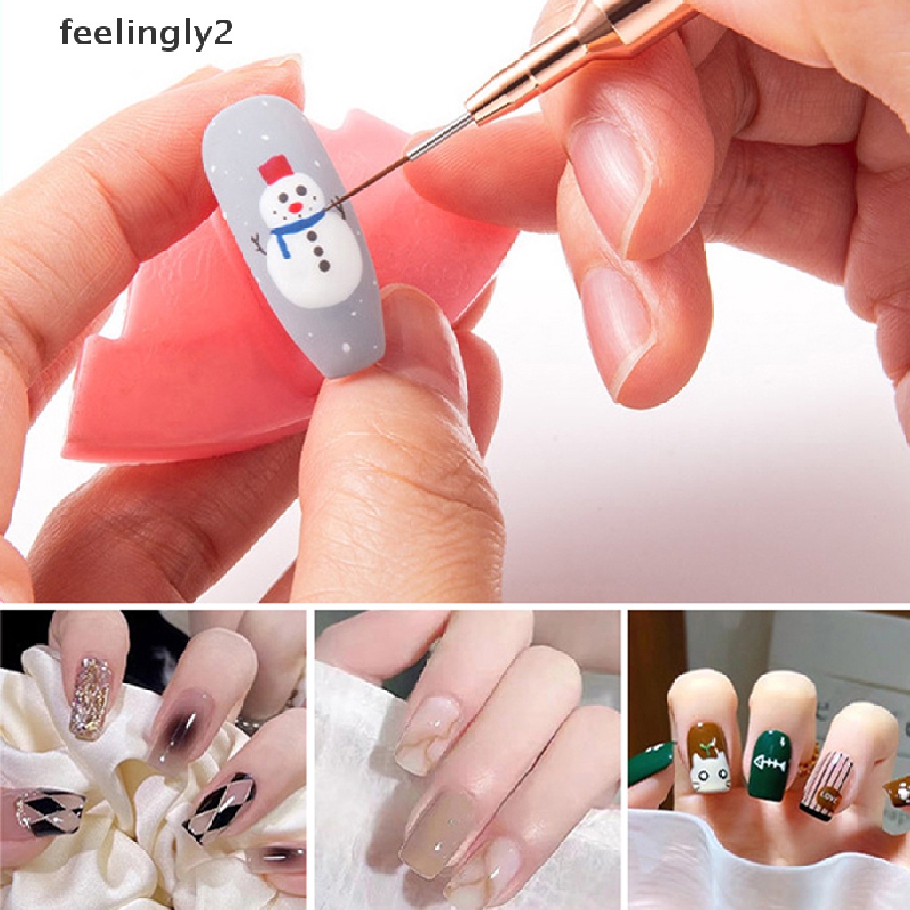 1 Cây Bút Vẽ Móng Nghệ Thuật 3D DIY Gel UV Acrylic