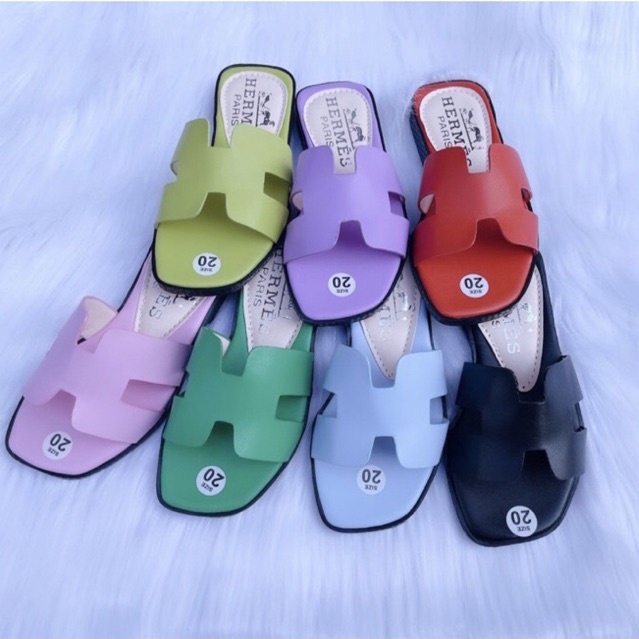 🍓🍓DÉP CHỮ H BÉ GÁI MÀU PASTEL HOT 2023(2-10t)