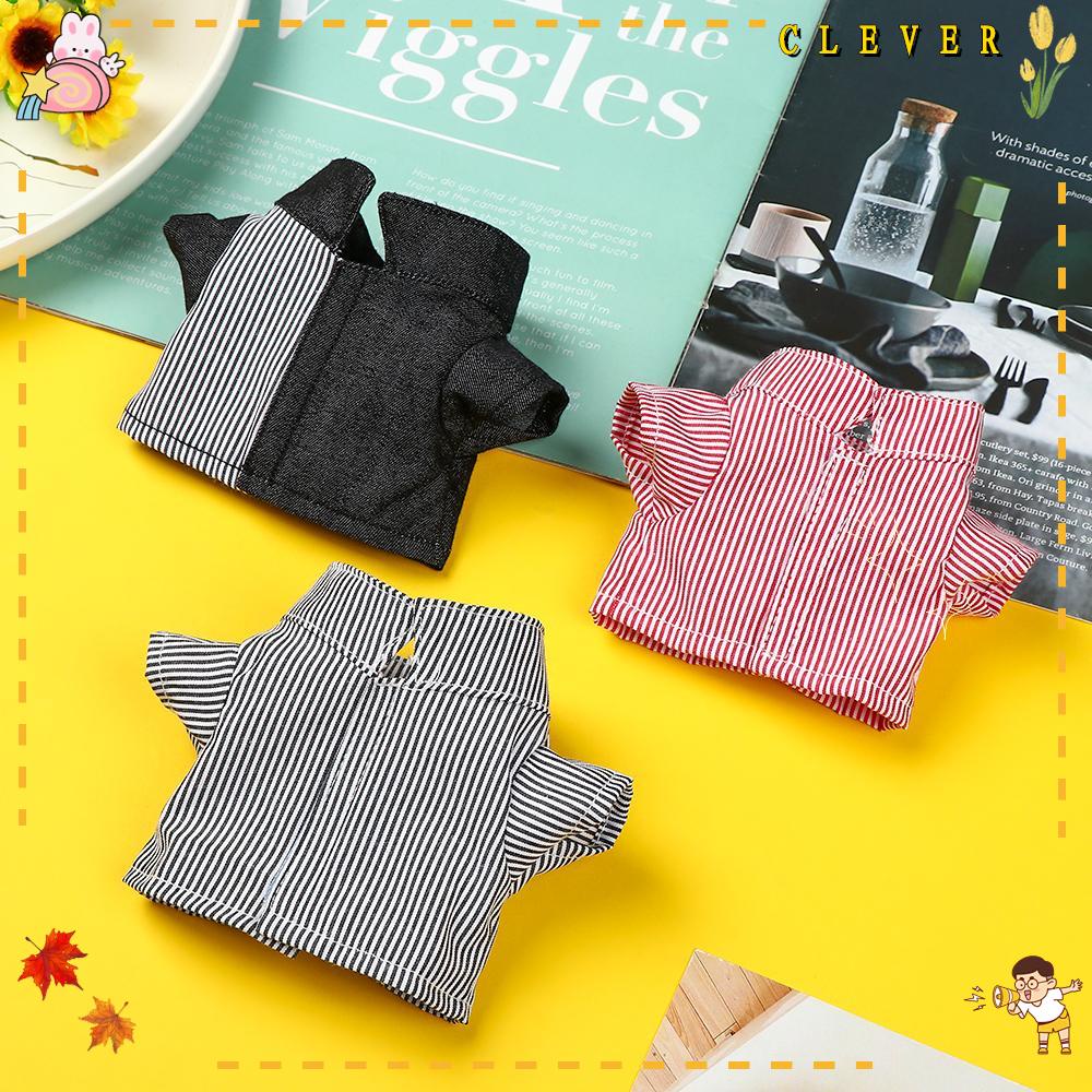 Áo Sơ Mi Họa Tiết Kẻ Sọc 20CM Dành Cho Búp Bê