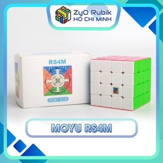 Rubik 4x4 rs4m stickerless - đồ chơi phát triển trí tuệ - zyo rubik hồ chí minh