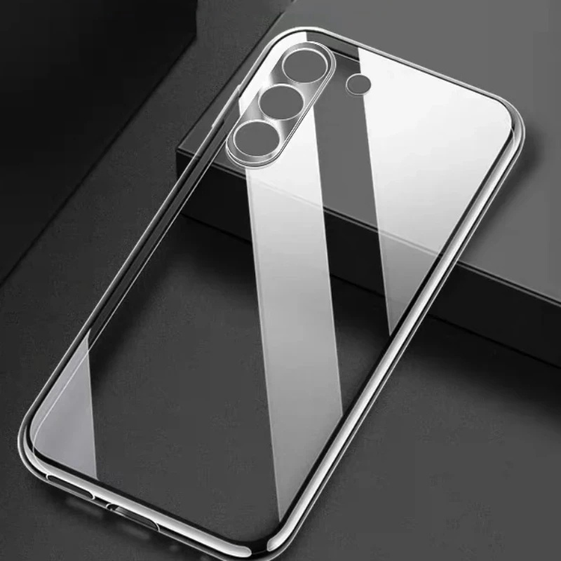 Ốp Điện Thoại TPU Silicone Mềm Trong Suốt Siêu Mỏng Cho Samsung S23 / S23 Ultra / S23
