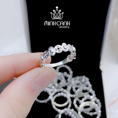Nhẫn Bạc Đĩnh Vàng Mix Kim Tiền - Minh Canh Jewelry