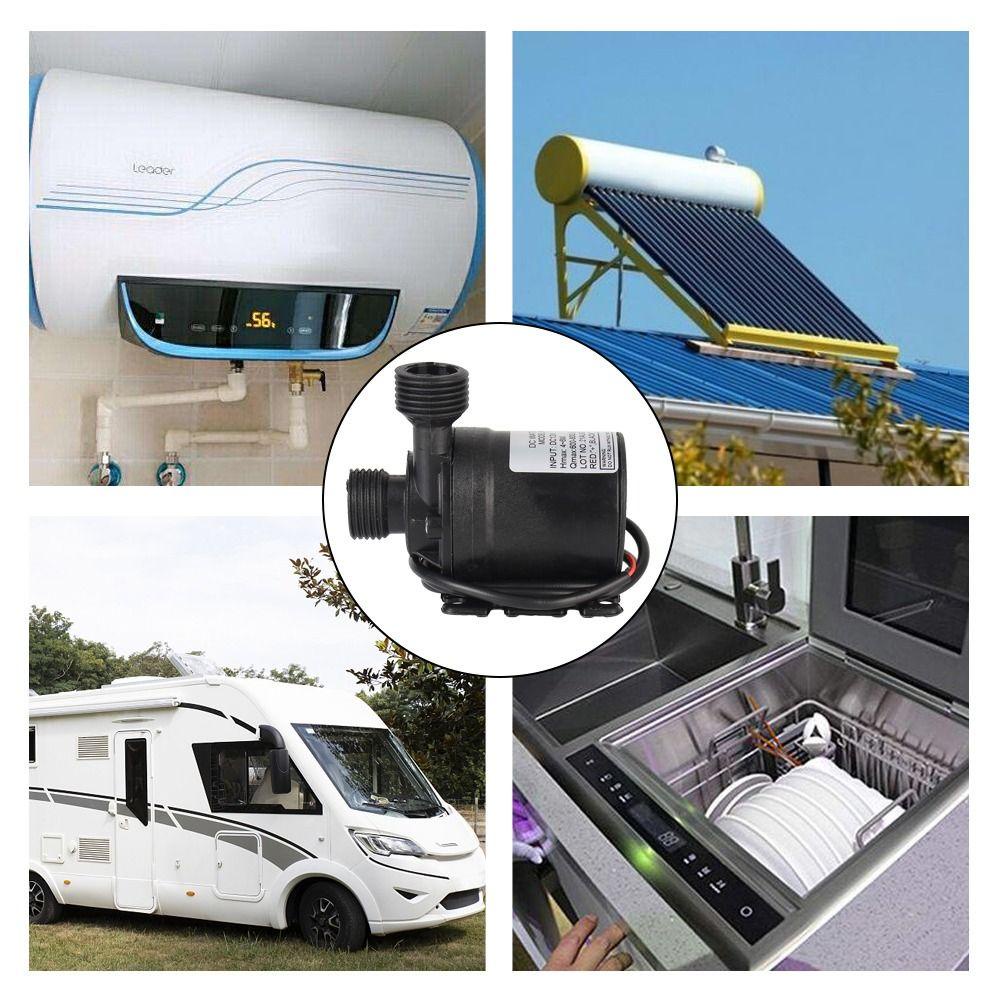 Máy Bơm Nước Mini DC12V 24V 5M Chuyên Dụng Cho Sân Vườn