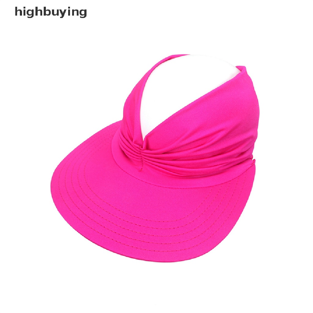 Nón Vành Che Nắng Mùa Hè Co Giãn Chống Tia Cực Tím Khô Thoáng Cho Nữ