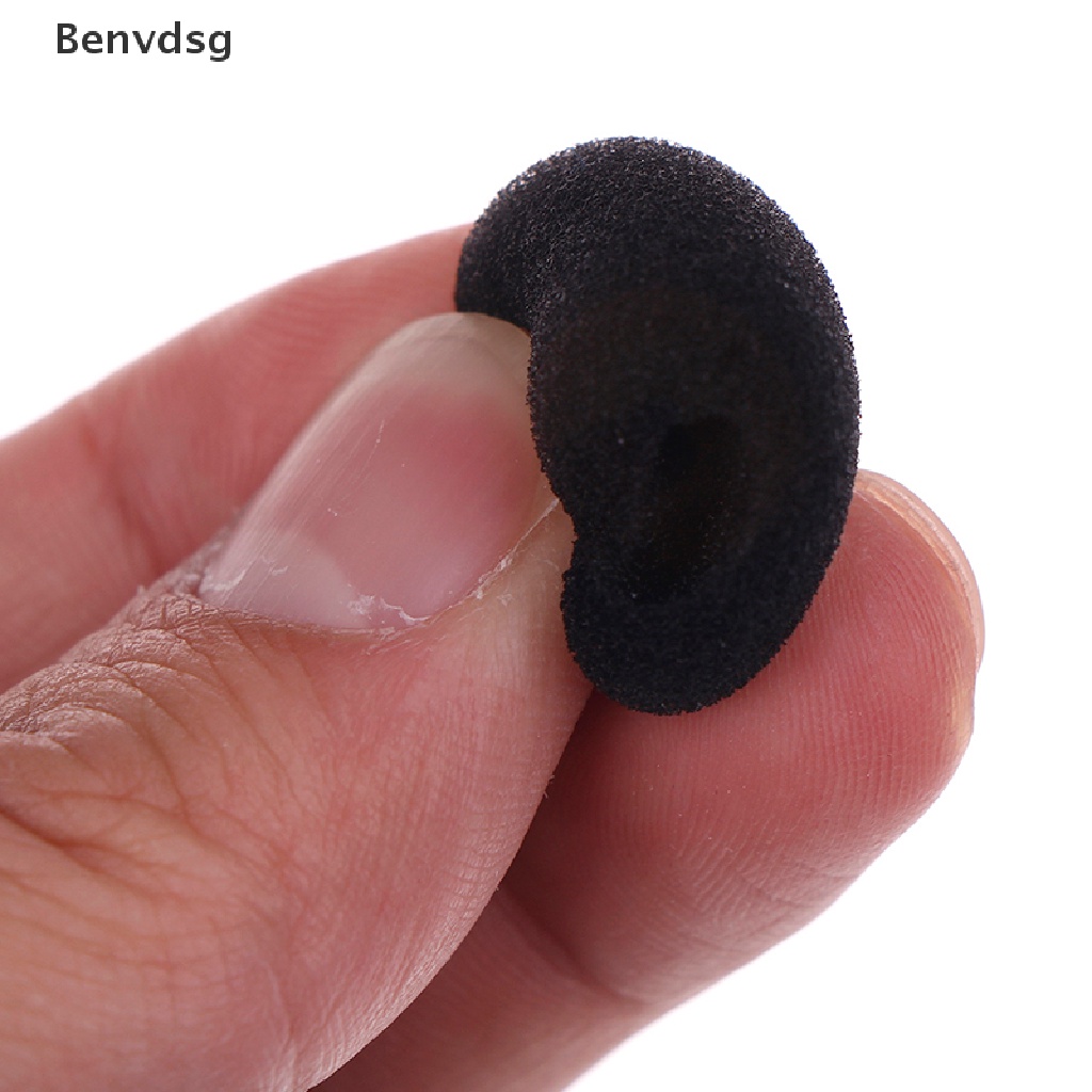 Set 10 Mút Xốp Đen Bọc Đầu Micro Chắn Gió Tiện Dụng