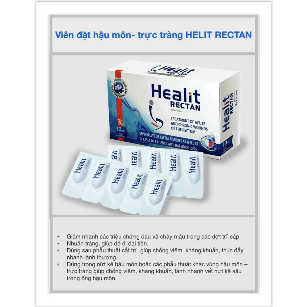 -  healit rectan VIÊN ĐẶT HẬU MÔN, ĐẠI TRỰC TRÀNG