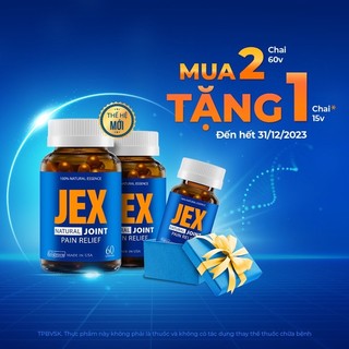 Viên uống Jex Max bảo vệ đầu gối bổ xương khớp khớp gối hỗ trợ xương khớp giảm đau xương khớp