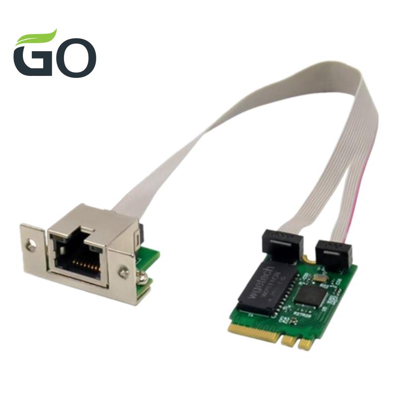 Card Mạng M.2 A + E 2.5G Ethernet Adapter 2.5G / 1G / 100M M.2 8125B COM