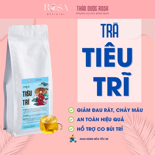 Trà tiêu trĩ thảo dược dạng túi lọc thiên nhiên giúp giảm đau ngứa dát tức thời dứt điểm bệnh trĩ nội ngoại trĩ hỗn hợp