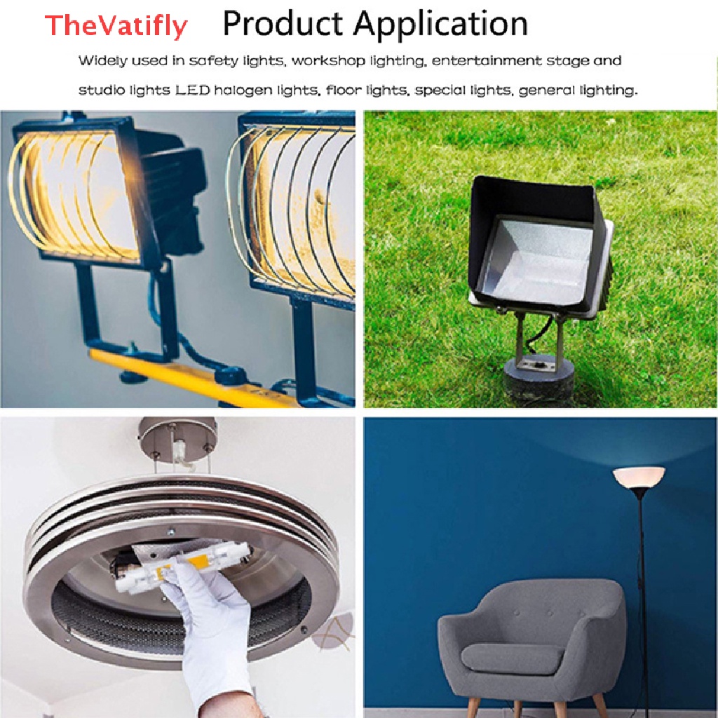 Bóng Đèn LED R7s COB 118mm J118 78mm J78 COB AC1110V 120V 130V 220V 230V 240V Chất Lượng Cao