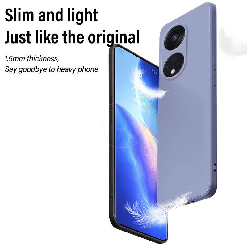 Ốp Điện Thoại Silicon Dẻo Vuông Chống Sốc Oppo Reno 8T 5G Reno8 T 5G 8T 8Z 8 Pro Plus 8Pro + Reno8 Reno8T 4G 5G