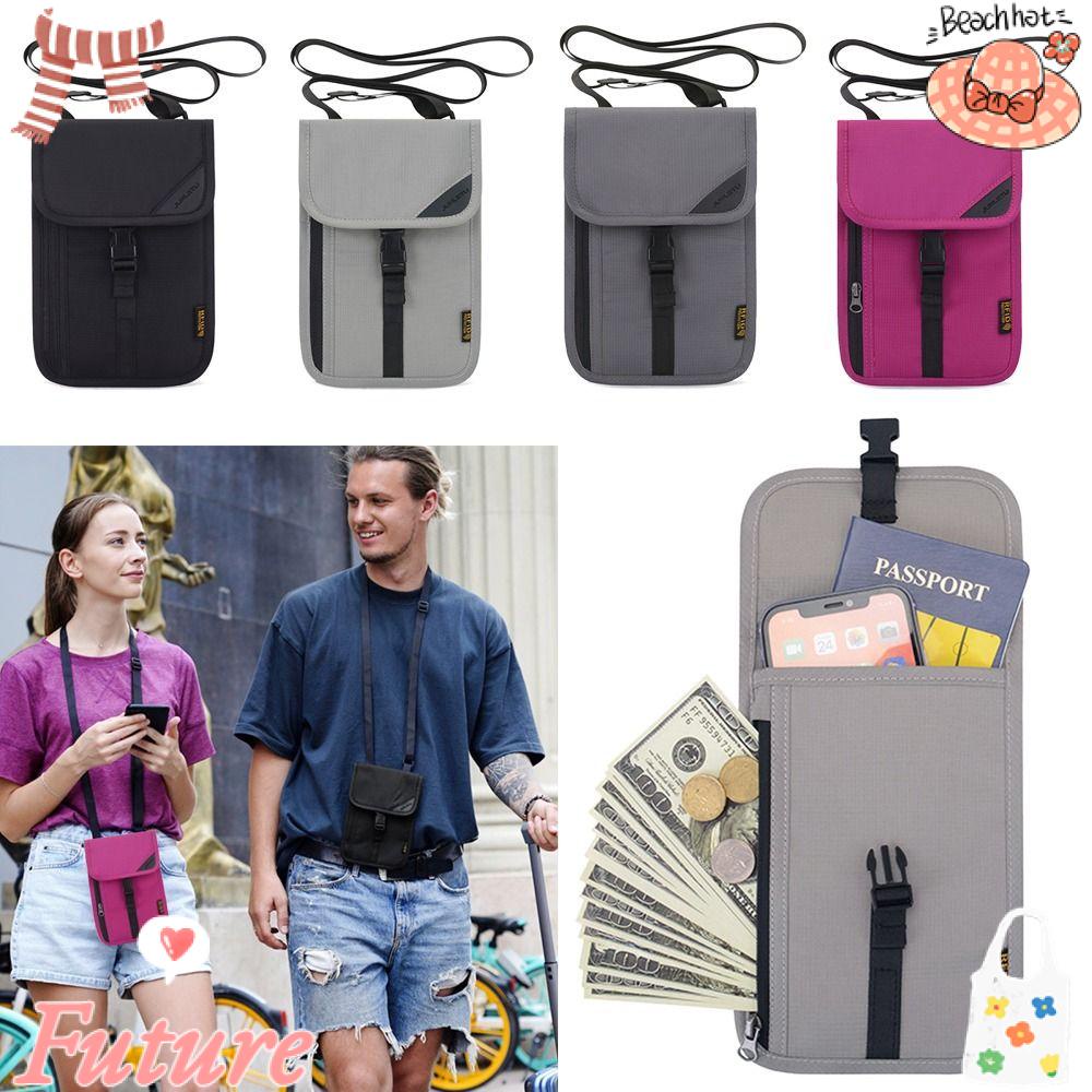 Túi Đựng Hộ Chiếu Thẻ ID An Toàn Tiện Dụng Khi Đi Du Lịch Giá Đỡ