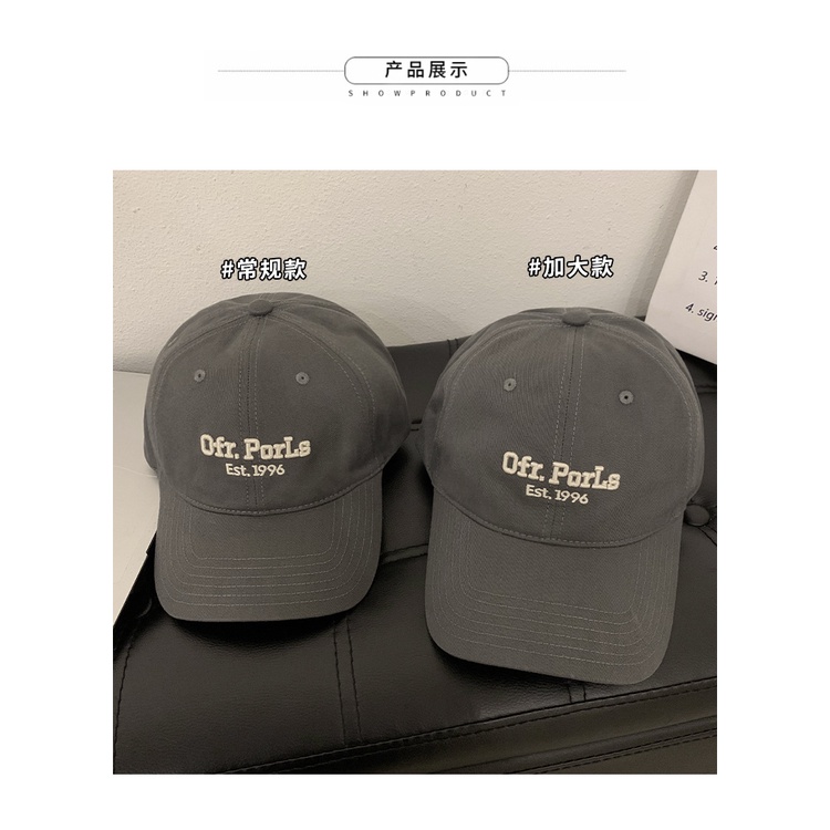 Mũ Lưỡi Trai Thêu Chữ Phong Cách Hàn Quốc Thời Trang Cho Nữ