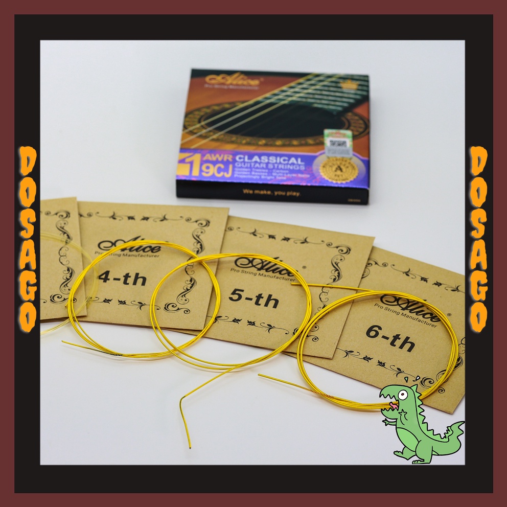 Chính Hãng - Dây đàn nilon Alice AWR19CJ cho đàn Classic