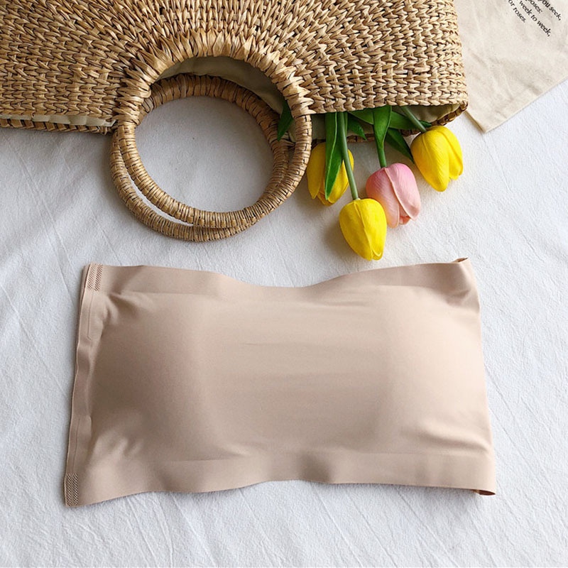 One Áo Lót Lụa Không Dây Dáng Chữ A Thời Trang Quyến Rũ Cho Nữ