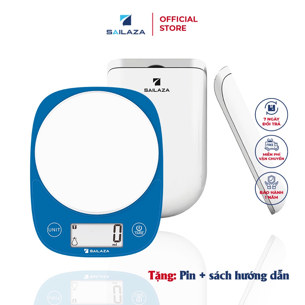 Cân Tiểu Ly Nhà Bếp Mini Siêu Chính Xác Chính Hãng Sailaza