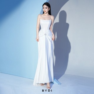 Váy Cúp Ngực Nữ Dáng Dài, Đầm Thiết kế Bo Nhúng Đính Đá Sang Trọng BYDI Design | LUNA DRESS