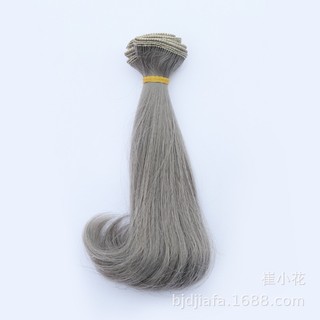 Tóc Tép Gắn cho Búp bê 15cm cúp đuôi