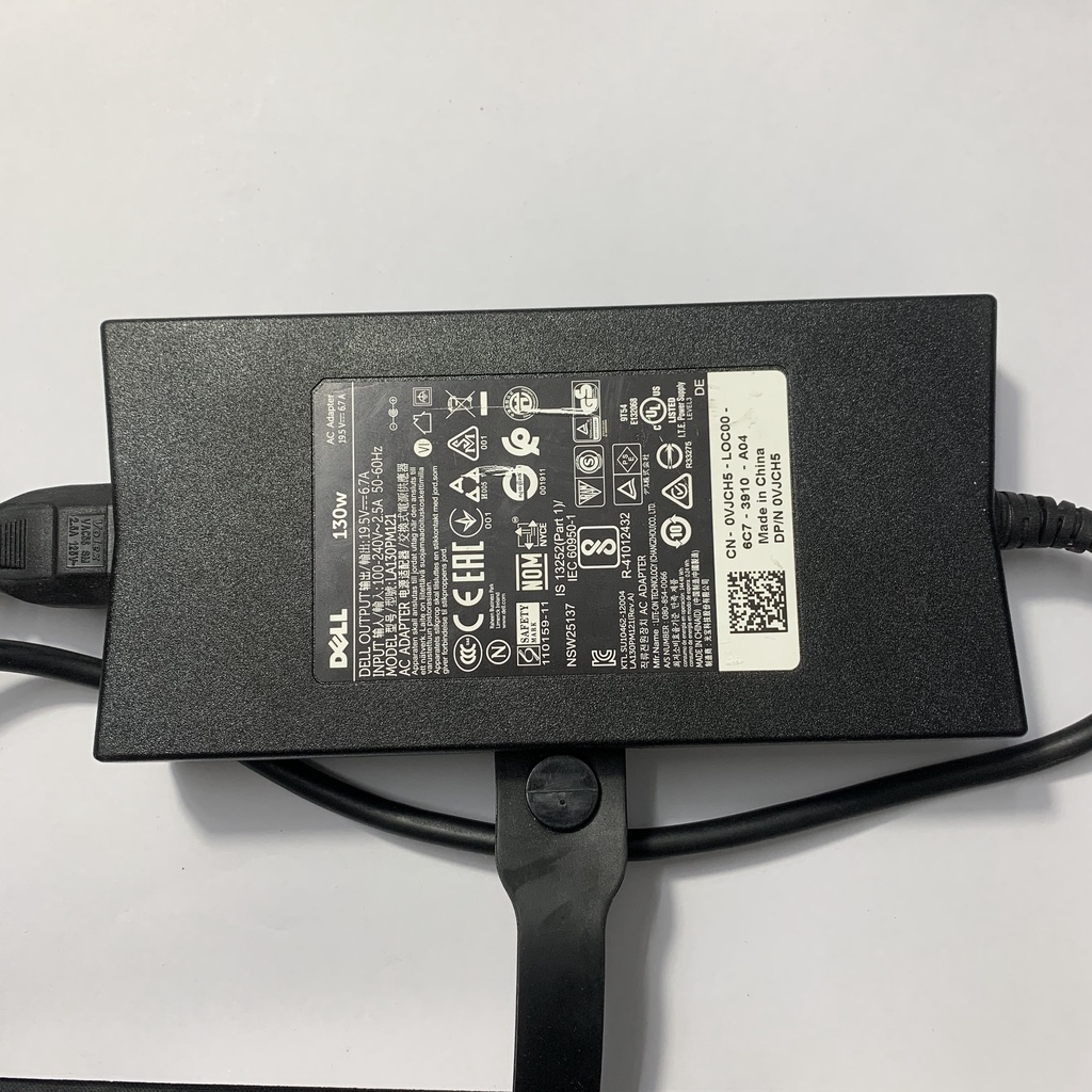 Sạc Laptop Dell 19.5V 6.7A 130W Slim chính hãng ZIN 100% Tháo Máy Xịn Tặng Dây Nguồn
