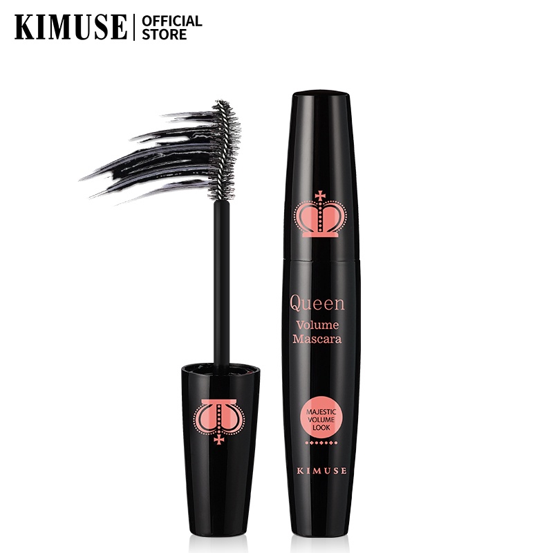 Mascara KIMUSE màu đen làm dày mi chống thấm nước lâu trôi 30g