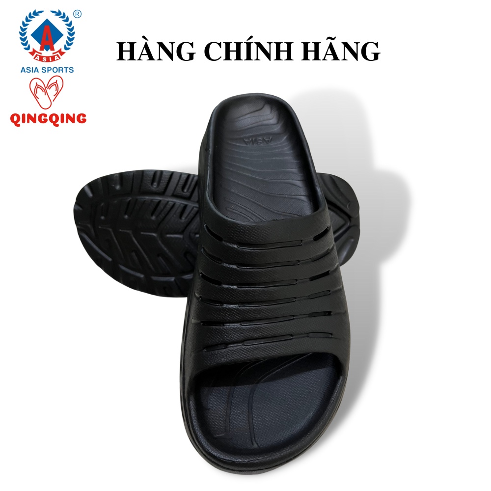 Dép quai ngang đế cao,dép đúc ASIA màu đen,xanh siêu nhẹ- Hàng chính hãng- DME367
