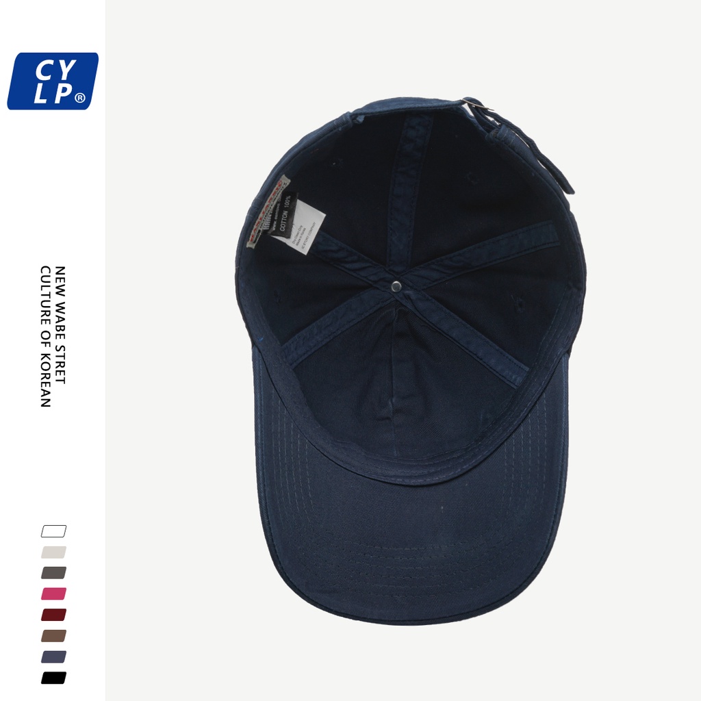 Mũ Lưỡi Trai Thêu Chữ Phong Cách Hàn Quốc Thời Trang Cho Cặp Đôi