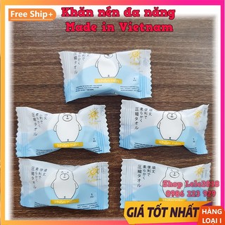 Khăn Giấy Nén hiệu Tulips hàng Việt Nam chất lượng cao, khăn nén đa năng