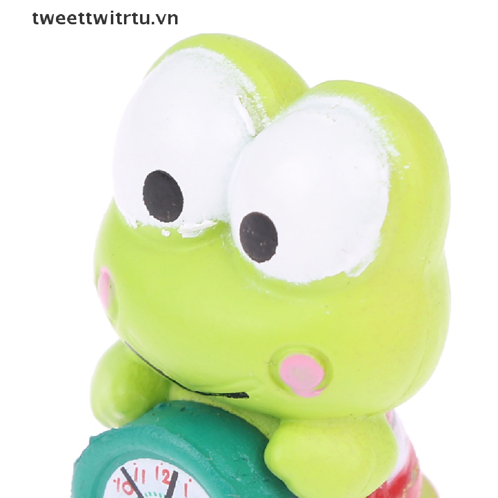 Đồng Hồ Báo Thức Hình Chú Ếch Mini Tỉ Lệ 1: 12 Trang Trí Nhà Búp Bê