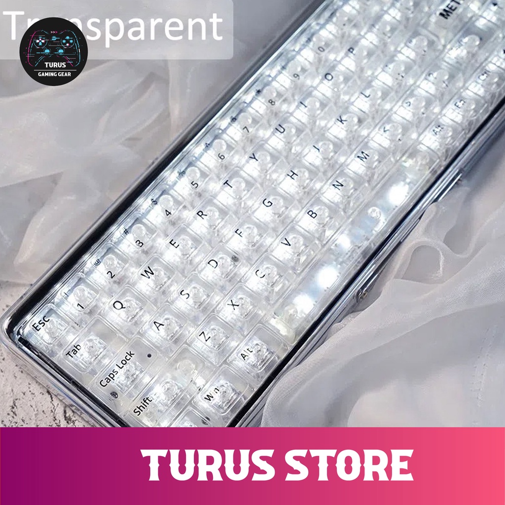 Keycap Trong Suốt Xuyên Led Cho Bàn Phím Cơ