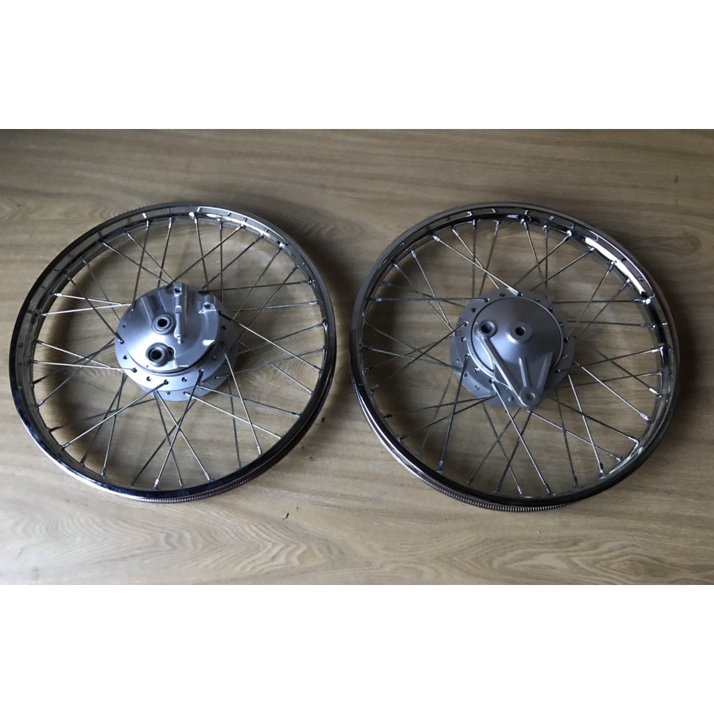 BỘ CĂM ĐÙM NIỀNG-VÀNH NAN SẮT ĐÙM-PHANH CƠ WAVE @ 110 BLADE WAVE S RSX 110 DREAM 110 RÁP LÊN ZIN KHÔNG CHẾ CHÁO