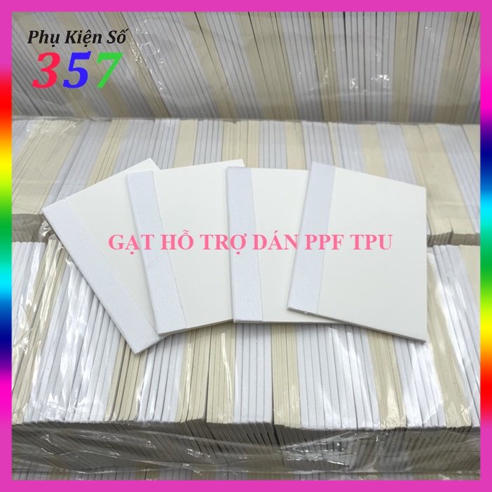 Sỉ 50 miếng gạt dán PPF TPU PET keo trong dán điện thoại