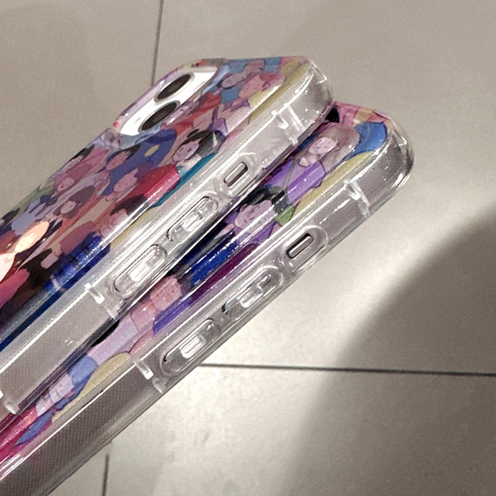 Ốp Điện Thoại TPU Dẻo Dạ Quang Có Túi Khí Chống Sốc Thời Trang Cho IPhone 11 12 13 14 Pro Max