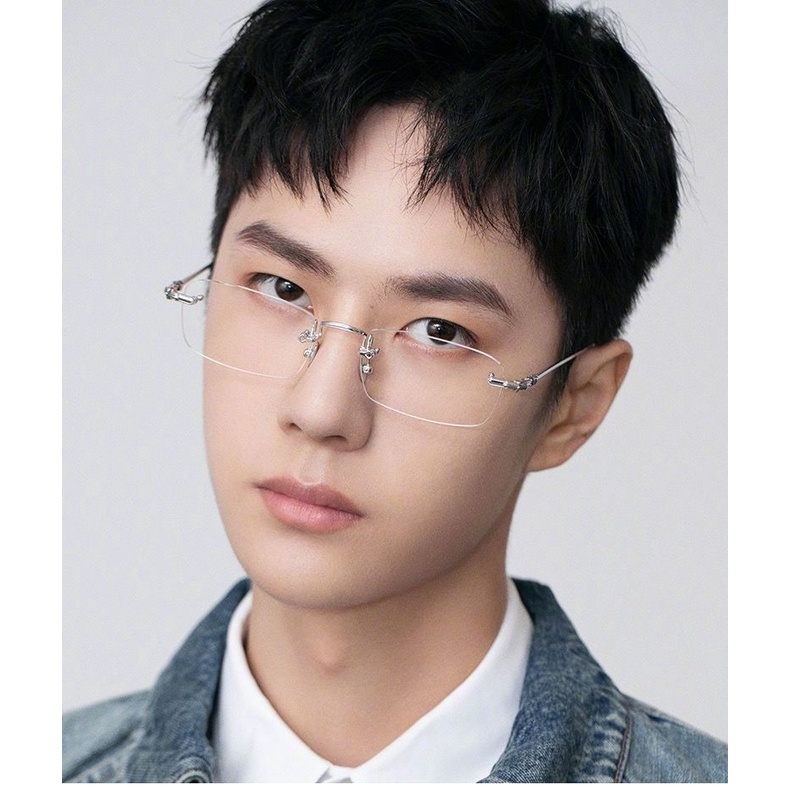 【-0°~-600°Kính Cận Thị Không Gọng Siêu Nhẹ Chống Ánh Sáng Xanh Cho Nam Và Nữ