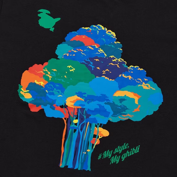 Uniqlo Áo Thun Tay Ngắn In Chữ My Style My Ghibli UT Thời Trang TE24