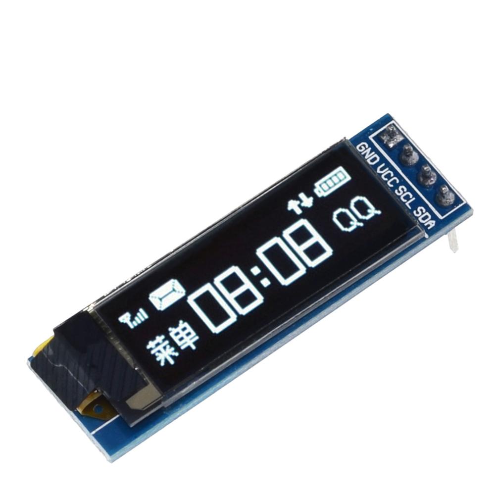 Mô Đun Màn Hình OLED 0.91 inch OLED 128X32 Màn Hình LED OLED 0.91 inch Màu Trắng / Xanh Dương" Phụ Kiện IIC Communicate For Arduino ROHS Certiify Certiify
