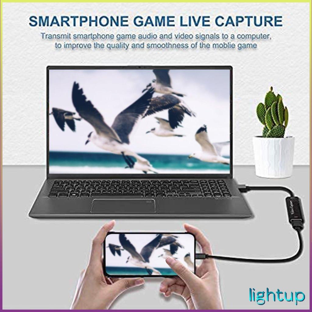 Capture Card USB3.0 To Hdmi-Compatible Video Recorder Box Converter