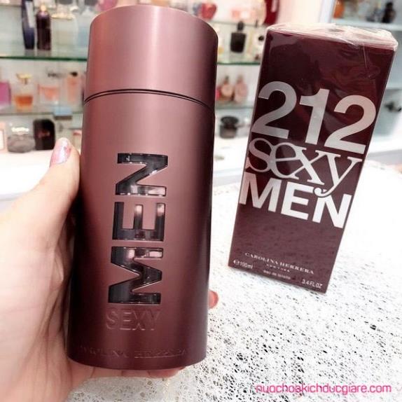 Nước Hoa Carolina Herrera 212 Sexy Men 100ml, Nước hoa nam tính quyến rũ - bingchiliing