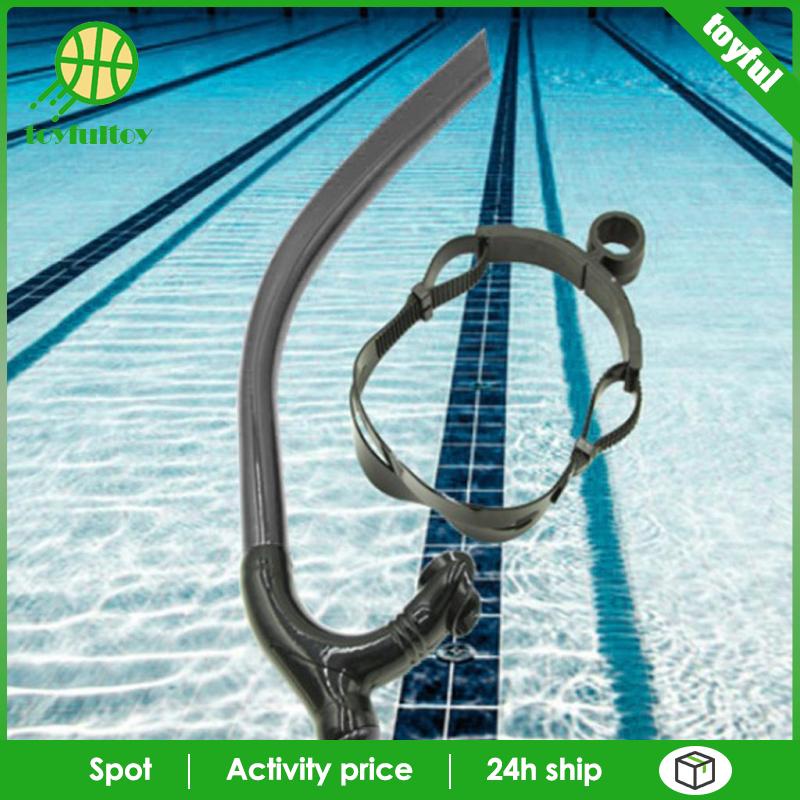 Ống Thở Silicone Kèm Dây Đeo Đầu Chuyên Dụng Cho Bơi Lặn