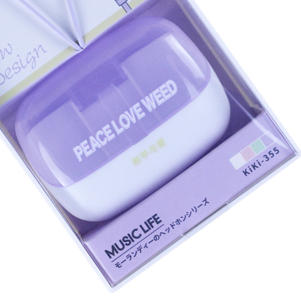 Tai Nghe Nhét Tai Có Dây 3.5mm HD Họa Tiết Hoa Hướng Dương Hoạt Hình Cho Bé