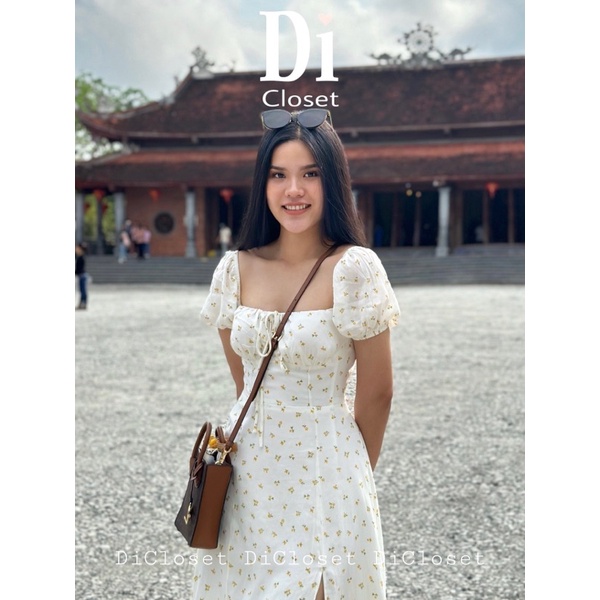 ĐẦM HOA NHÍ - ẢNH THẬT SHOP CHỤP