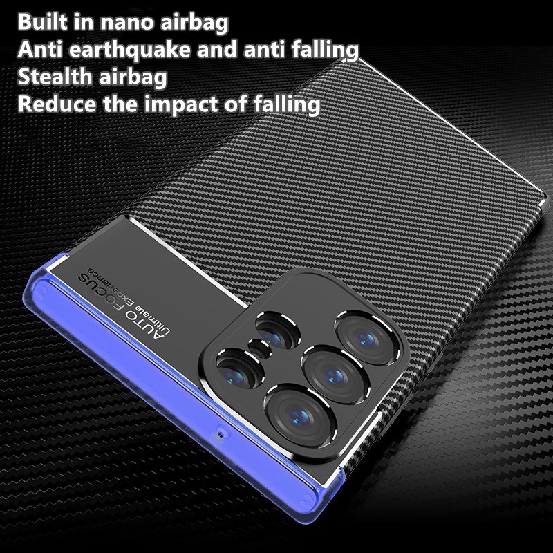 Bảo Vệ Ốp Điện Thoại Chống Sốc Chống Trầy Xước Cho Samsung Galaxy S23 S22 S21 Ultra S22 Plus S20 FE S23+ S22+ S21+ 5G