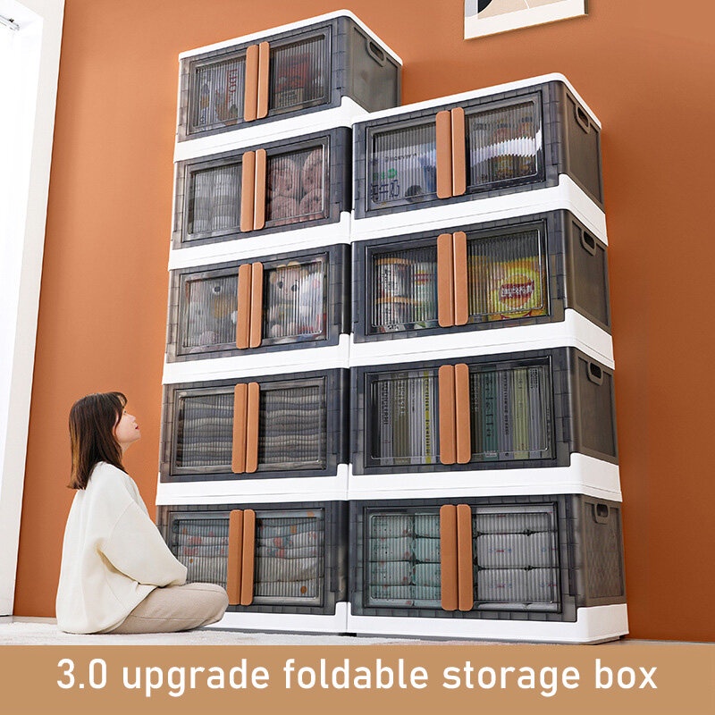 Aleta Hộp Đựng Đồ Ăn Vặt / Đồ Chơi Trẻ Em Bằng Nhựa Trong Suốt Không Cần Khoan Lỗ Đơn Giản