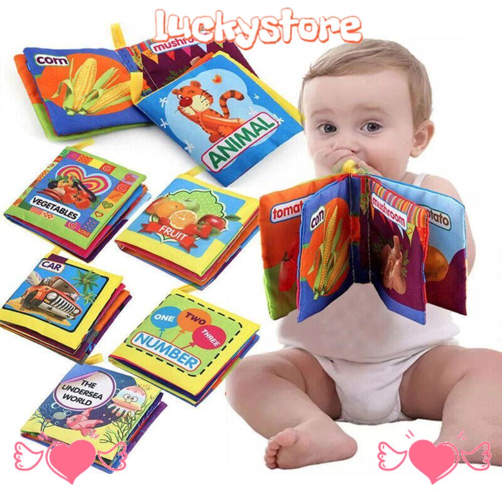 Sách Vải In Hình 10 Mẫu Tùy Chọn Dành Cho Bé Sơ Sinh 0-36 Tháng Tuổi