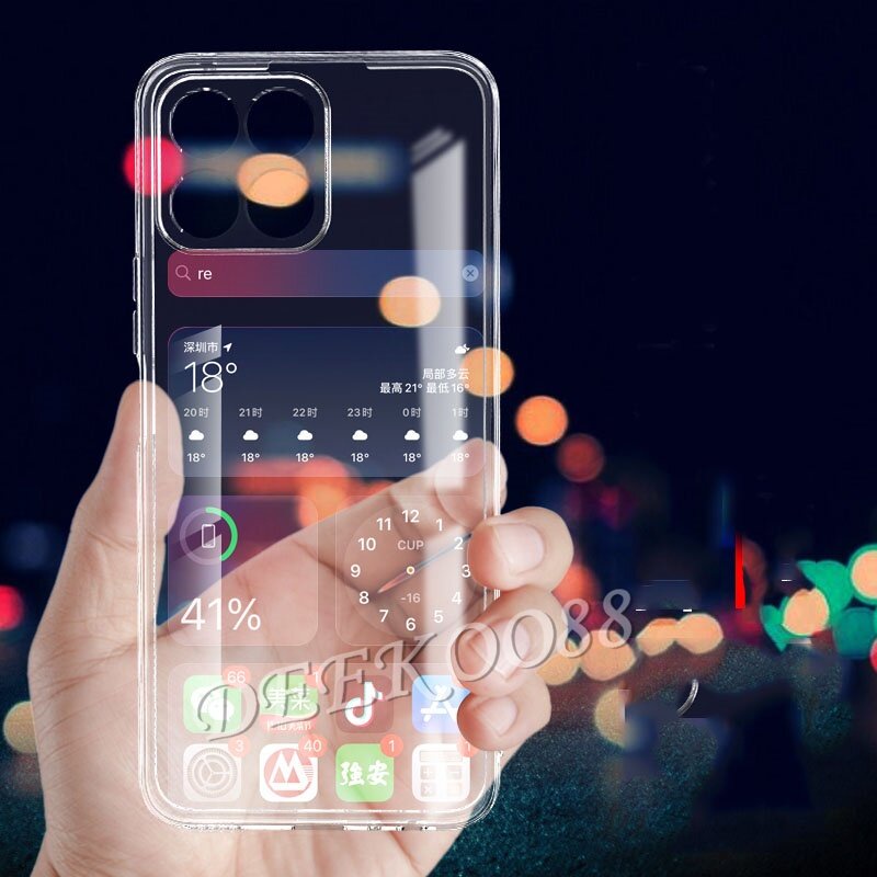 Ốp Điện Thoại TPU Dẻo Trong Suốt Cho OPPO Reno8 T Reno7 Z Pro A78 A17 A17K 4G 5G Reno 8 8T 8Z 8Pro 7 7Z 7Pro OPPOA78