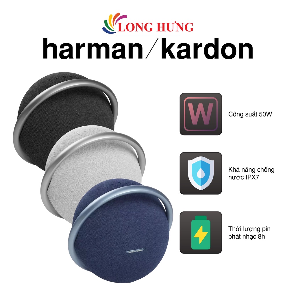 Loa Bluetooth Harman Kardon Onyx Studio 7 HKOS7 - Hàng chính hãng